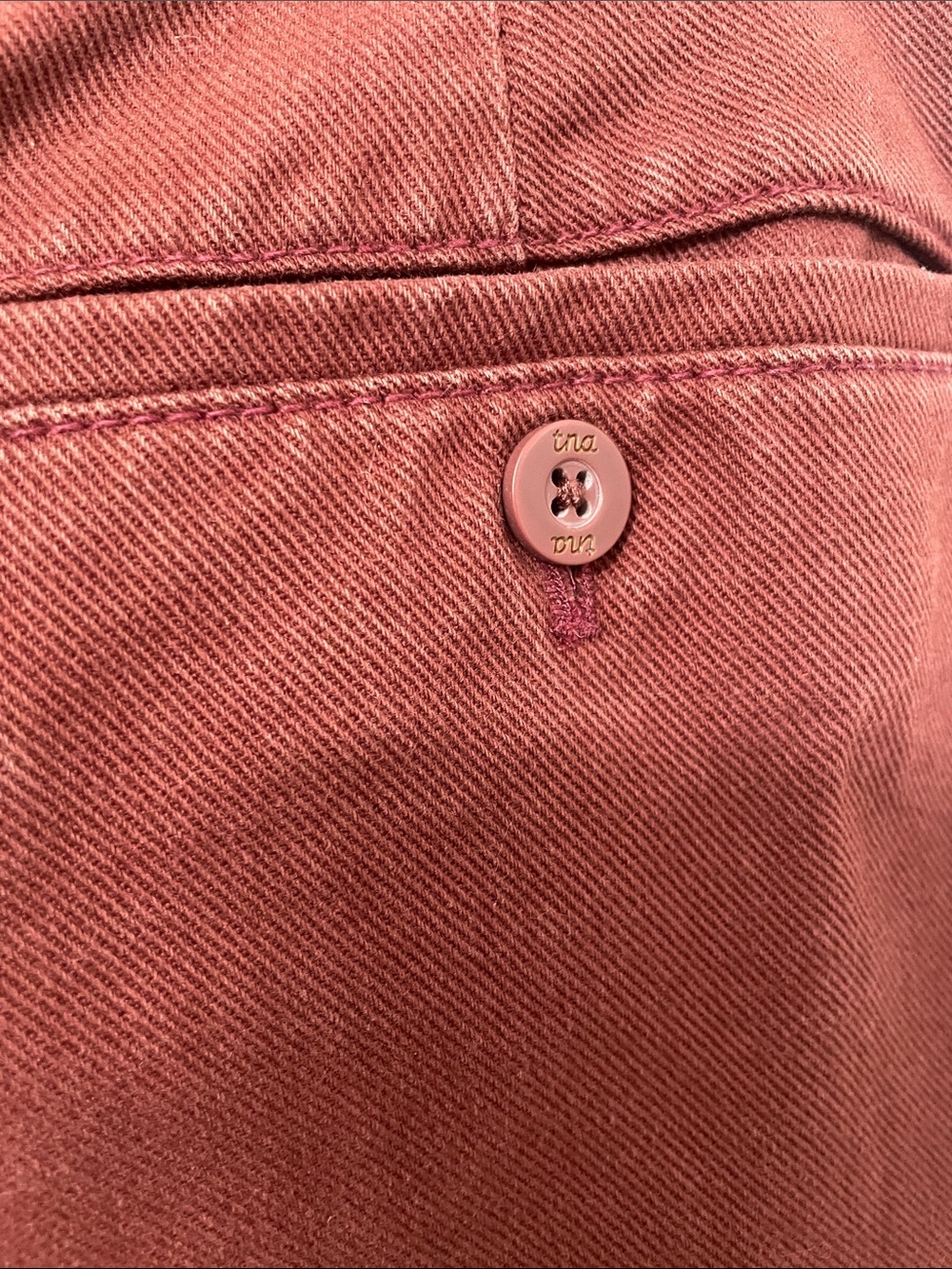 TNA Rust Cargo Trousers - Women's Utility Pants - 2 - Picture 9 of 11